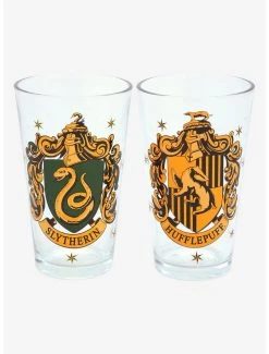Boxlunch Harry Potter Hogwarts House Crest Pint Glass Set 6 Boxlunch Harry Potter Hogwarts House Crest Pint Glass Set -Boxlunch Store 18706435 av2