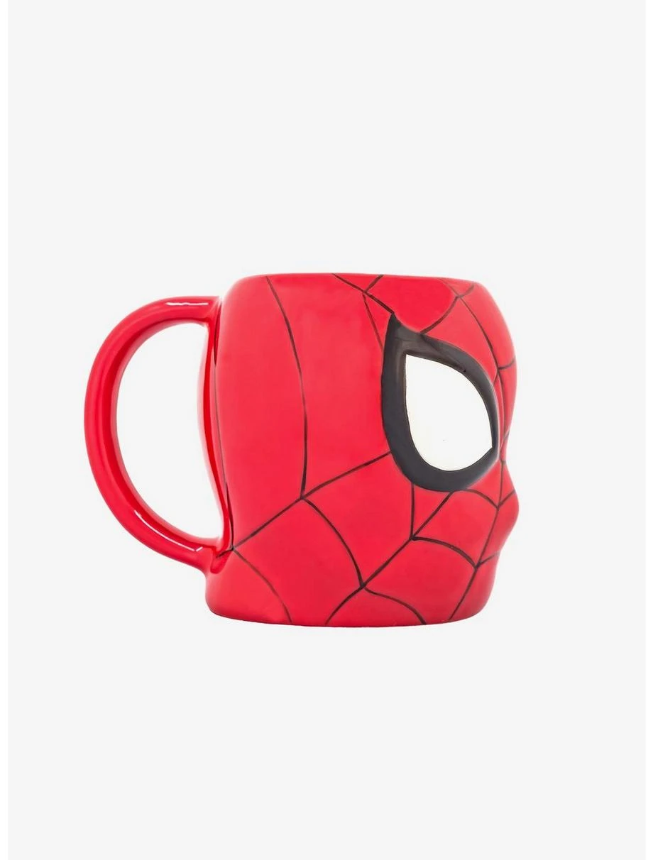 Boxlunch Marvel Spider-Man Uncanny Brands Mug Warmer With Spidey Molded Mug Auto Shut On/Off 4 Boxlunch Marvel Spider-Man Uncanny Brands Mug Warmer With Spidey Molded Mug Auto Shut On/Off - Image 4