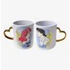 Disney The Little Mermaid Ariel & Prince Eric Heart Handle Mug Set - BoxLunch Exclusive