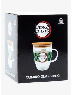Demon Slayer: Kimetsu No Yaiba Hanafuda Glass Mug With Lid - BoxLunch Exclusive 7 Demon Slayer: Kimetsu No Yaiba Hanafuda Glass Mug With Lid - BoxLunch Exclusive -Boxlunch Store 19428299 av3