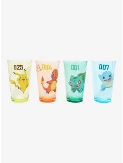 Boxlunch Pokémon Portrait Pint Glass Set 5 Boxlunch Pokémon Portrait Pint Glass Set -Boxlunch Store 19428735 av1