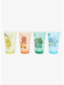 Boxlunch Pokémon Portrait Pint Glass Set 6 Boxlunch Pokémon Portrait Pint Glass Set -Boxlunch Store 19428735 av2