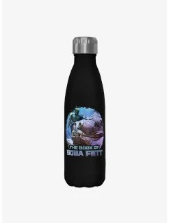 Boxlunch Star Wars The Book Of Boba Fett Got Your Back Black Stainless Steel Water Bottle