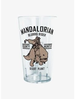 Boxlunch Star Wars The Mandalorian Blurrg Rider Pint Glass