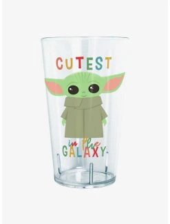 Boxlunch Star Wars The Mandalorian Cutest Little Child Pint Glass