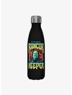 Boxlunch Star Wars The Book Of Boba Fett Side By Side Black Stainless Steel Water Bottle