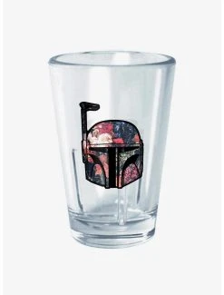 Boxlunch Star Wars Boba Floral Mini Glass