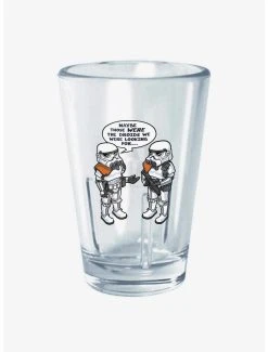 Boxlunch Star Wars Droid Whoops Mini Glass