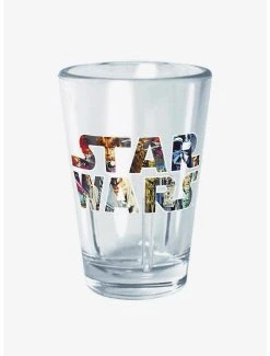 Boxlunch Star Wars Epic Logo Mini Glass
