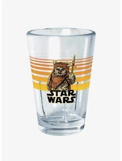 Boxlunch Star Wars Ewok Gradient Mini Glass