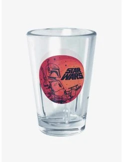 Boxlunch Star Wars Fett Up Mini Glass