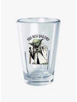 Boxlunch Star Wars Green Dad Mini Glass