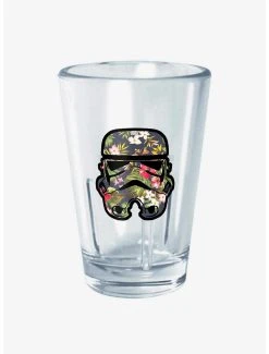 Boxlunch Star Wars Storm Flowers Mini Glass