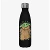 Boxlunch Star Wars The Mandalorian Tangled Black Stainless Steel Water Bottle