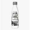 Boxlunch Star Wars Storm Trooper Suit White Stainless Steel Water Bottle
