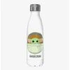 Boxlunch Star Wars The Mandalorian The Child Cute Bassinet White Stainless Steel Water Bottle