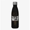 Boxlunch Star Wars The Mandalorian Way Black Stainless Steel Water Bottle