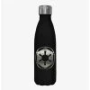 Boxlunch Star Wars Empire Logo Black Stainless Steel Water Bottle