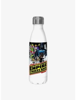 Boxlunch Star Wars Empires Hoth White Stainless Steel Water Bottle