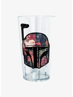 Boxlunch Star Wars Boba Floral Pint Glass