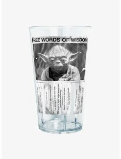 Boxlunch Star Wars Words Of Wisdom Pint Glass