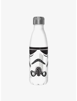 Boxlunch Star Wars Storm Trooper White Stainless Steel Water Bottle