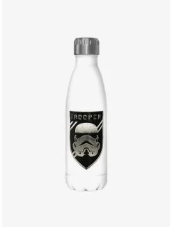 Boxlunch Star Wars Trooper White Stainless Steel Water Bottle