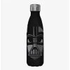 Boxlunch Star Wars Vader Black Stainless Steel Water Bottle