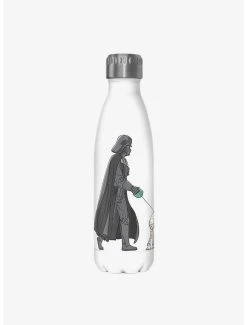 Boxlunch Star Wars Vader Walker White Stainless Steel Water Bottle