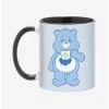 Boxlunch Care Bears Grumpy Bear With Drink Mug 11oz