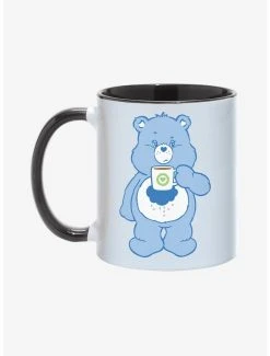 Boxlunch Care Bears Grumpy Bear With Drink Mug 11oz
