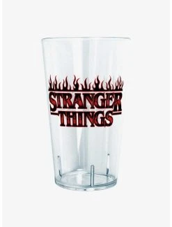 Boxlunch Stranger Things Flame Logo Tritan Cup