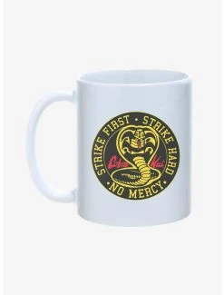 Boxlunch Cobra Kai Strike Hard, Strike First No Mercy Mug 11oz