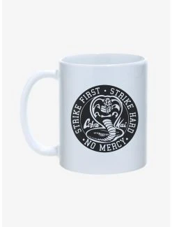 Boxlunch Cobra Kai Strike First, Strike Hard Mug 11oz