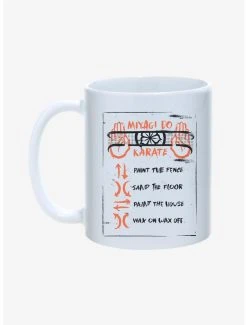 Boxlunch Cobra Kai Miyagi Do Karate Instructions Mug 11oz