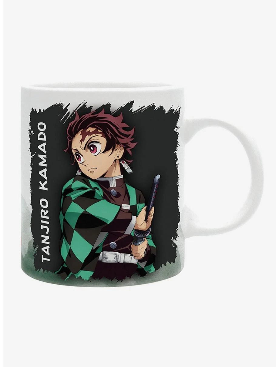 Boxlunch Demon Slayer: Kimetsu No Yaiba Tanjiro Mask And Hanafuda Earrings Mug Set 2 Boxlunch Demon Slayer: Kimetsu No Yaiba Tanjiro Mask And Hanafuda Earrings Mug Set - Image 2