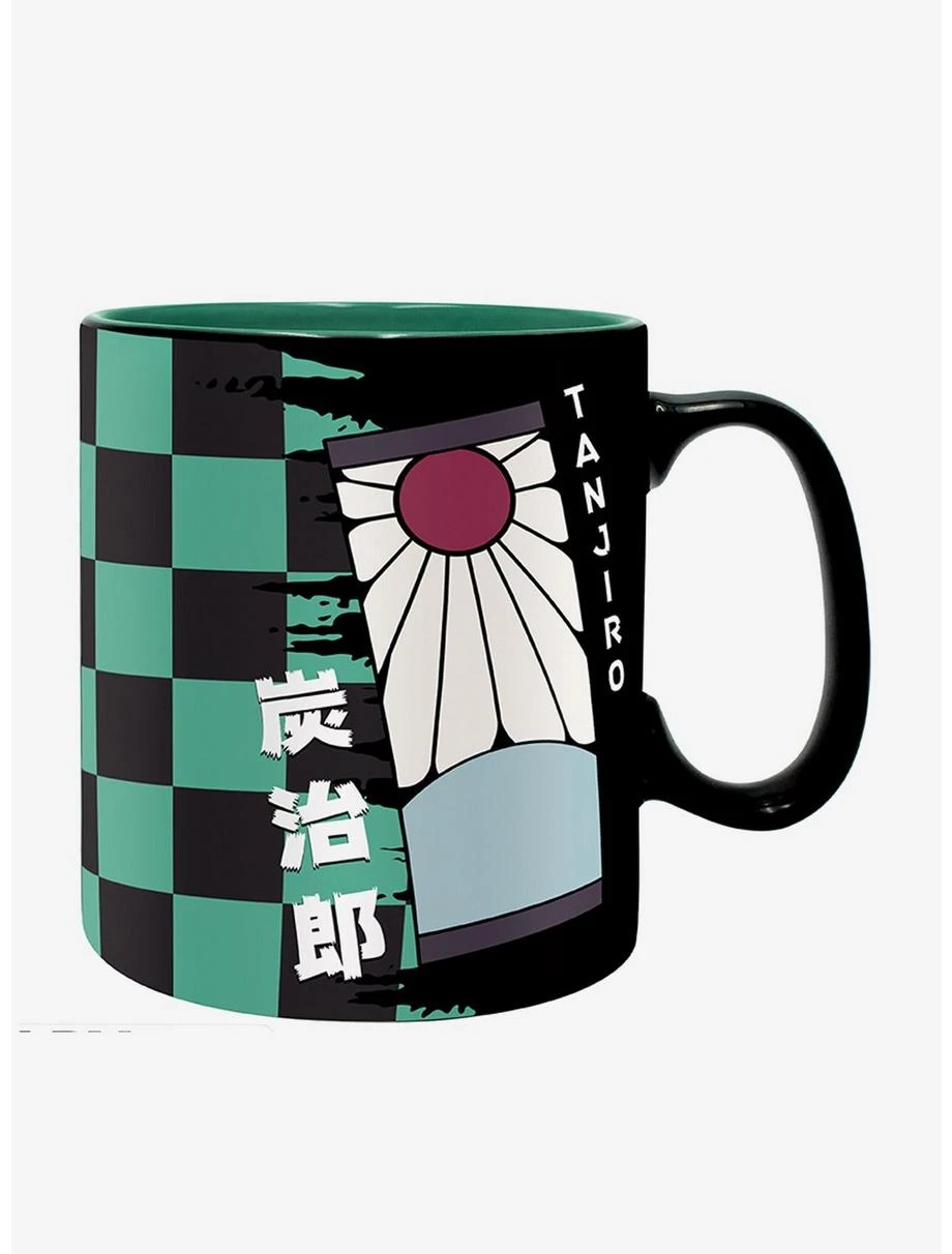 Boxlunch Demon Slayer: Kimetsu No Yaiba Tanjiro Mask And Hanafuda Earrings Mug Set 5 Boxlunch Demon Slayer: Kimetsu No Yaiba Tanjiro Mask And Hanafuda Earrings Mug Set - Image 5