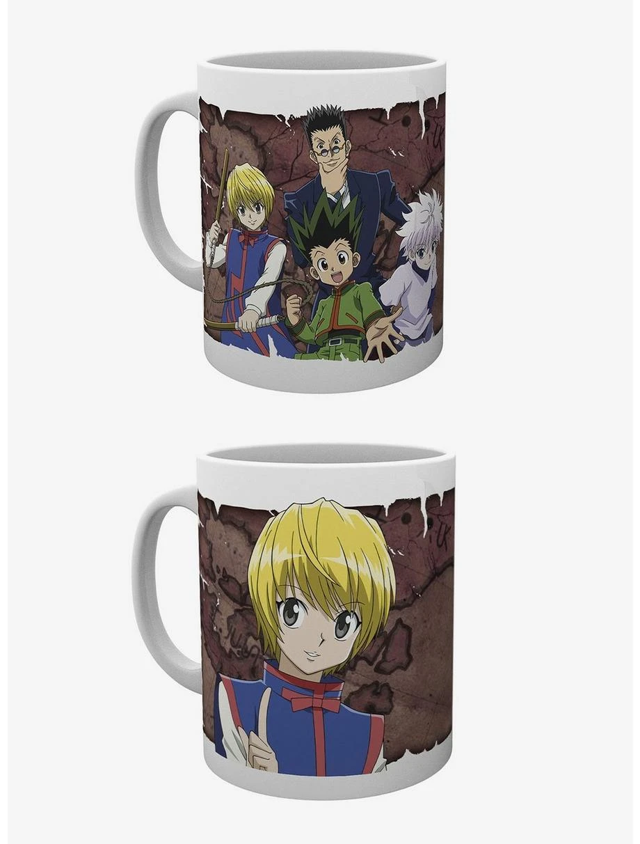 Boxlunch Hunter X Hunter Kurapika And Group Mug Set 1 Boxlunch Hunter X Hunter Kurapika And Group Mug Set