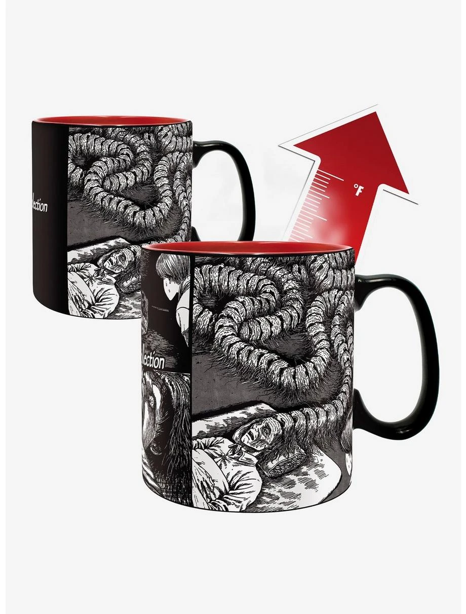 Boxlunch Junji Ito Honored Ancestor And Souichi's Curse Mug Set 2 Boxlunch Junji Ito Honored Ancestor And Souichi's Curse Mug Set - Image 2