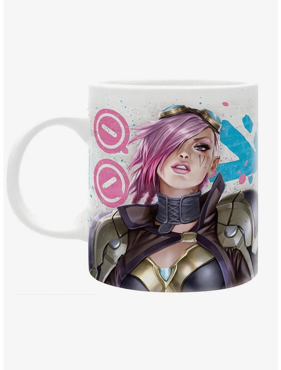 Boxlunch League Of Legends Vi Jinx Mug And Thresh Keychain Set 3 Boxlunch League Of Legends Vi Jinx Mug And Thresh Keychain Set - Image 3