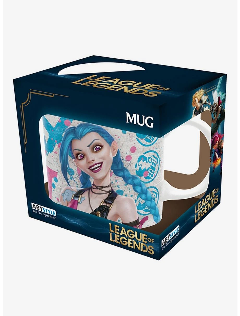 Boxlunch League Of Legends Vi Jinx Mug And Thresh Keychain Set 4 Boxlunch League Of Legends Vi Jinx Mug And Thresh Keychain Set - Image 4