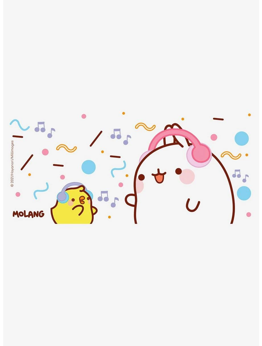 Boxlunch Molang Music And Milk & Cookies Mug Set 3 Boxlunch Molang Music And Milk & Cookies Mug Set - Image 3