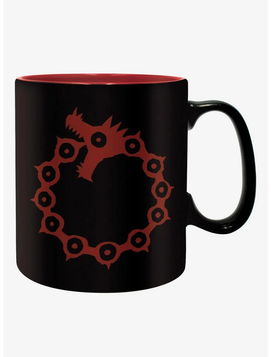 Boxlunch The Seven Deadly Sins Emblems And Chibi Sins Mug Set 2 Boxlunch The Seven Deadly Sins Emblems And Chibi Sins Mug Set - Image 2