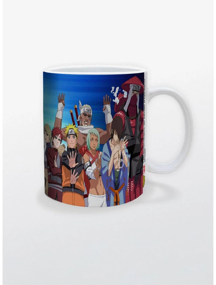 Boxlunch Naruto Lineup Mug 1 Boxlunch Naruto Lineup Mug