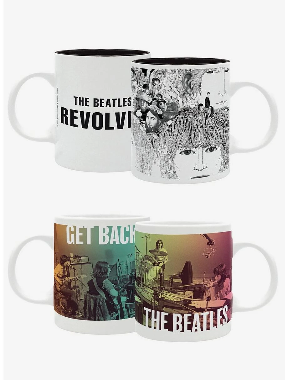 Boxlunch The Beatles Mug Set Includes Revolver Mug 1 Boxlunch The Beatles Mug Set Includes Revolver Mug