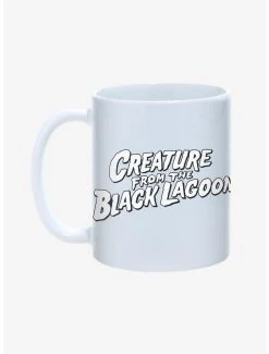 Boxlunch Universal Monsters Creature From The Black Lagoon Logo Mug 11oz