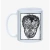 Boxlunch Universal Monsters The Wolfman Head Mug 11oz