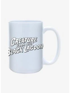 Boxlunch Universal Monsters Creature From The Black Lagoon Logo Mug 15oz