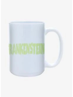 Boxlunch Universal Monsters Frankenstein Logo Mug 15oz