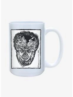Boxlunch Universal Monsters The Wolfman Head Mug 15oz